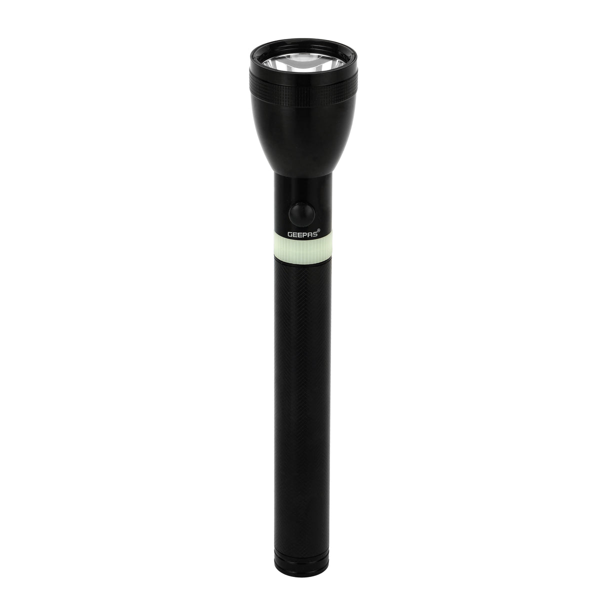 Geepas GFL4642 Rechargeable LED Flashlight | 5W High-Power LED | 5000mAh Li-Ion Battery | aircraft-grade aluminium body | Lightweight & portable | Lifetime LED warranty