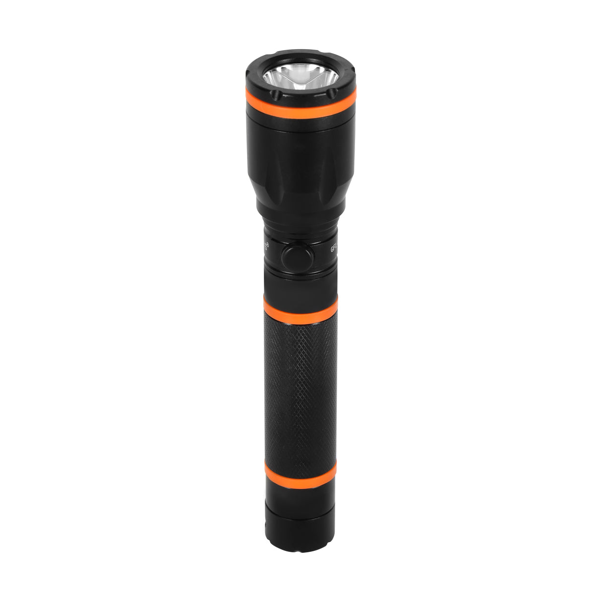 Geepas GFL4659 Waterproof Rechargeable LED Flashlight | CREE LED | 800mAh Battery | Up to 1.5 hours working | Charging status indicator | Durable and lightweight design