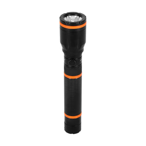 Geepas GFL4659 Waterproof Rechargeable LED Flashlight | CREE LED | 800mAh Battery | Up to 1.5 hours working | Charging status indicator | Durable and lightweight design