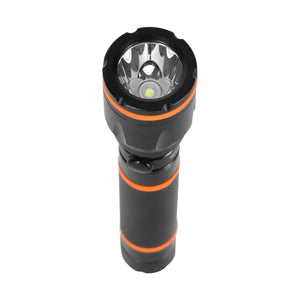 Geepas GFL4659 Waterproof Rechargeable LED Flashlight | CREE LED | 800mAh Battery | Up to 1.5 hours working | Charging status indicator | Durable and lightweight design