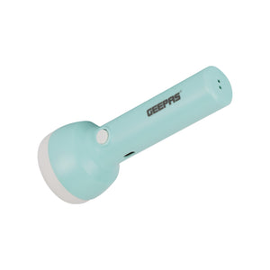 Geepas GFL4676 Rechargeable LED Flashlight | Type-C Charging | Super Bright SMD LED Torch | Up to 8 hours of  working time | Compact, lightweight & easy-to-carry design