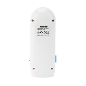 Geepas GFL51057 Rechargeable LED Flashlight | 2-in-1 Emergency Torch Design | 3.5 Hours Working| Side Light| Long-Lasting 4V Battery & Reliable Home Lighting Solution