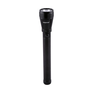 Geepas GFL51076 Rechargeable 7W T6 LED Flashlight Combo | 3PCS Aluminium Torch | Long Beam Range | Aircraft-Grade Aluminium Construction | Up to 3 Hours Runtime