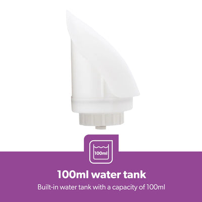 Geepas GFS63041 Facial Steamer | 280W Nano-Iconic Facial Steaming Device | 100ml Water Tank| One-Touch Operation| Rapid Mist in 50 Sec & Auto Shut-Off| 2 Years Warranty