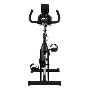 Geepas GFT90004 Spin Bike | 4kg Flywheel & Digital Display | Adjustable Resistance | Adjustable Handlebar & Seat | Digital Display | Low-Noise Operation | Lightweight