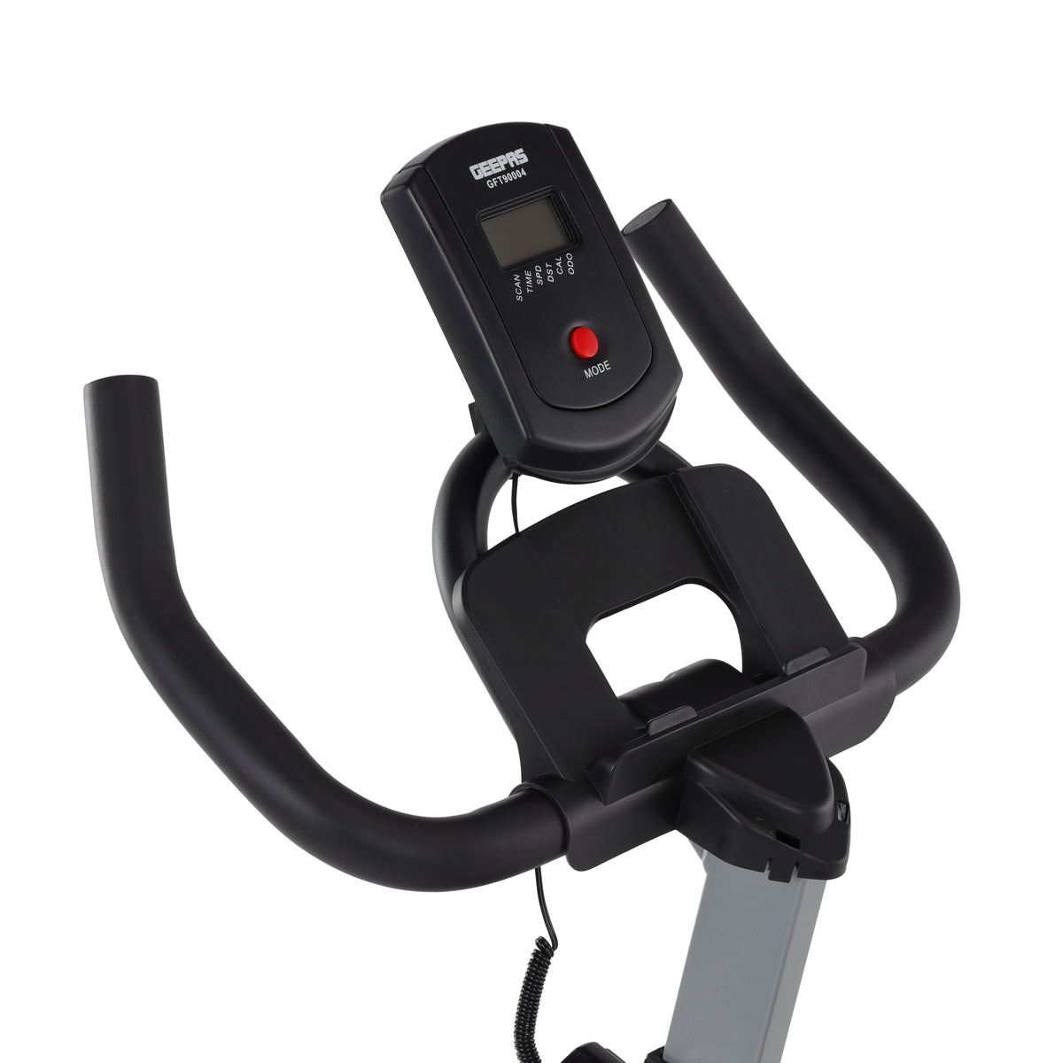 Geepas GFT90004 Spin Bike | 4kg Flywheel & Digital Display | Adjustable Resistance | Adjustable Handlebar & Seat | Digital Display | Low-Noise Operation | Lightweight