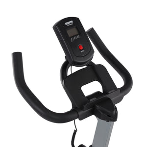Geepas GFT90004 Spin Bike | 4kg Flywheel & Digital Display | Adjustable Resistance | Adjustable Handlebar & Seat | Digital Display | Low-Noise Operation | Lightweight
