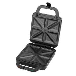 Geepas 3-in-1 Multi Snacks Maker GGM36534 | 1400W Powerful Performance| Includes Grill, Waffle & Sandwich Plates| Non-Stick Coating| Easy Cleaning|  2-Year Warranty