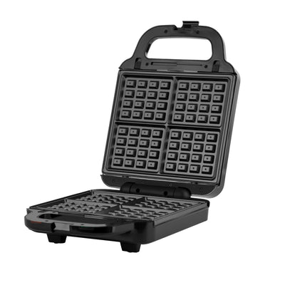 Geepas GGM36534 3-in-1 Multi Snacks Maker | 1400W | Grill, Waffle & Sandwich Maker | 180° flat opening |  4-slice sandwich capacity  | Automatic temperature control