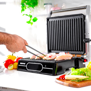 Geepas Digital Stainless Steel Grill Maker – GGM36557