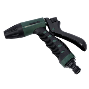 Geepas GGP65083 Single Pattern Garden Spray Nozzle with Ergonomic Grip | Trigger Lock | Universal Hose Connector | Durable Water Sprayer for Lawn Watering & Car Wash