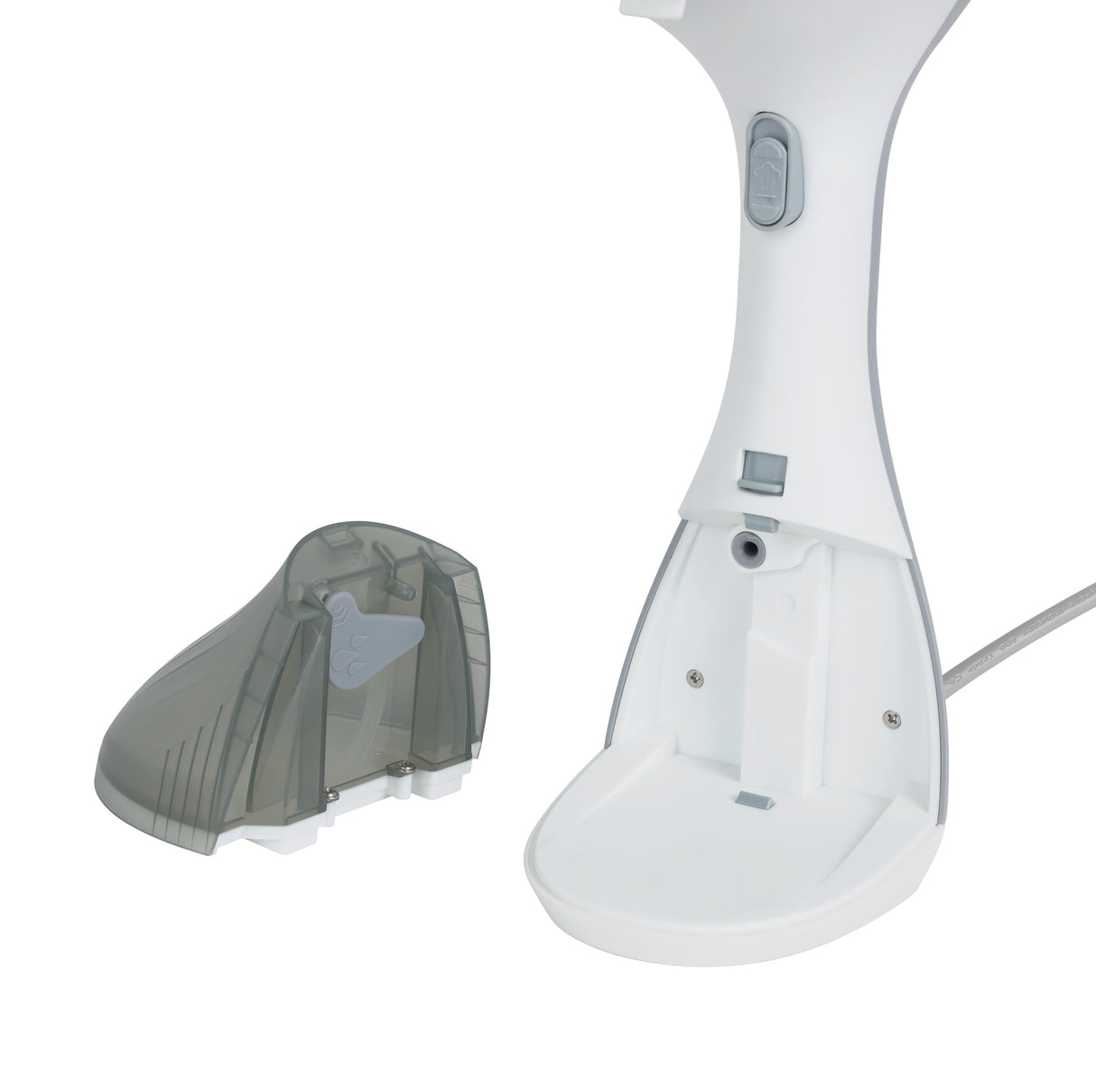 Geepas GGS25043-GR Handheld Garment Steamer | 1300W with 260ml Detachable Tank| Fast Heat-Up| Continuous Steam 25g/min| Vertical Ironing| Compact Design & 2 Year Warranty