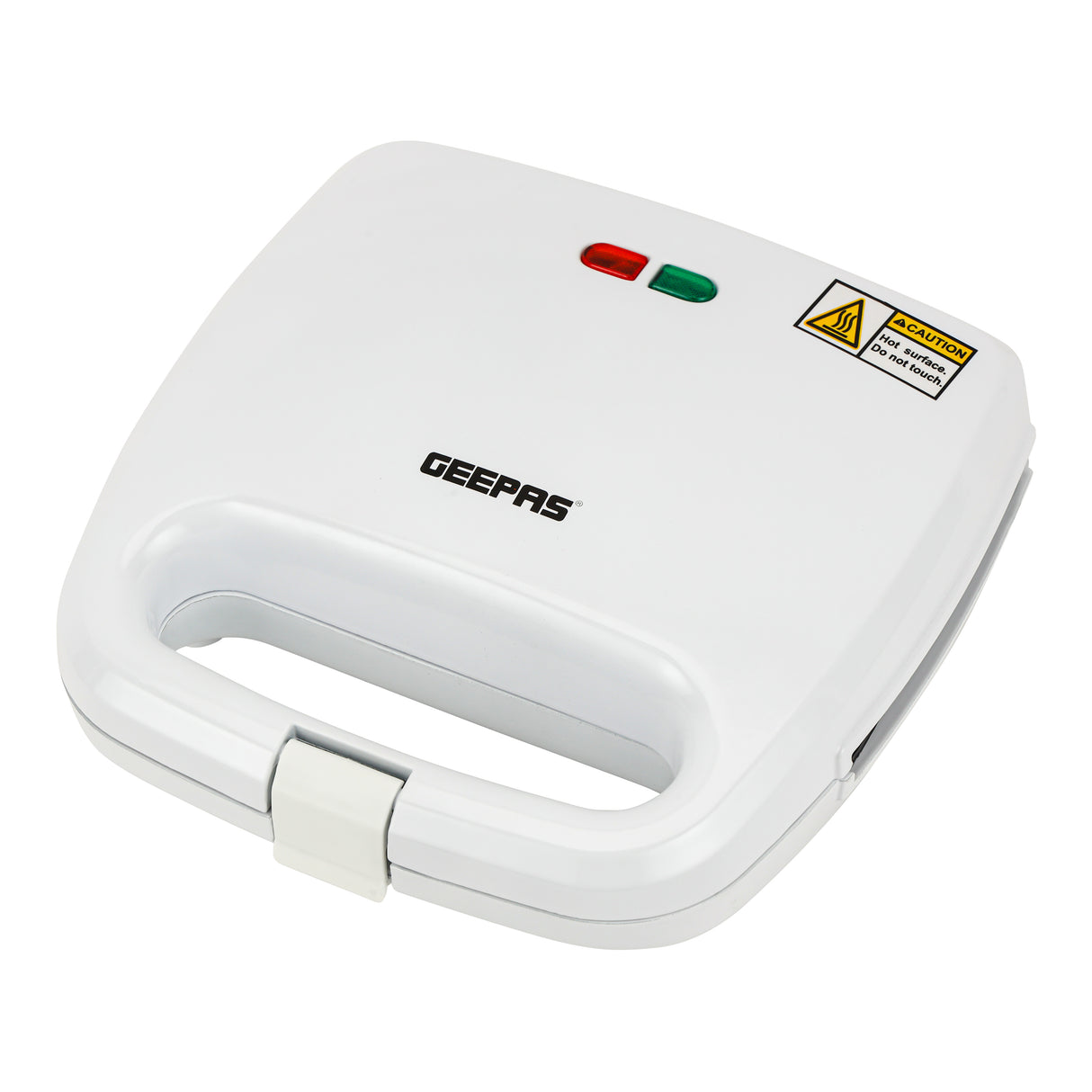 Geepas Sandwich Toaster | GGT686 | Non Stick Heating Plate | Thermostat Control with Indicator Light | Ideal for Sandwich, Omelet & More