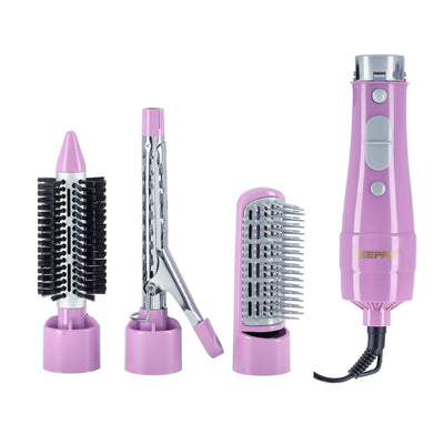 Geepas GH714 4-in-1 Hair Styler - 2 Speed Settings, Overheat Protection, 360 Swivel Cord & Cool Function - Multi-Functional Salon Hair Styler | 2 Years Warranty