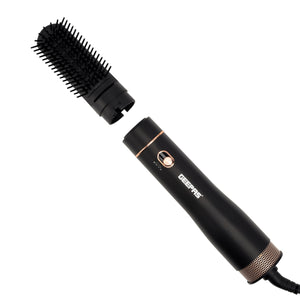 Geepas Hair Styler| GH86064|Hair Styler for Men and Women| Cool Shot Function|Two Heat Settings| Built-In Comb|Perfect for Salon and  Home Styling|Black, 2 Years Warranty