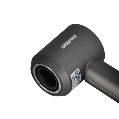 Geepas GH86065 Brushless High Speed Hair Dryer | 1800W | 110000RPM BLDC Motor | Ionic Function | 2 Speeds | Magnetic Nozzle | Detachable Filter | 2-Year Warranty