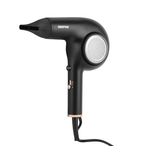 Geepas GH8645 1800W Hair Dryer | DC Motor| 3 Speed Settings| Cool Shot Function| Detachable Concentrator Nozzle| Professional Hair Drying & Styling | 2 Years Warranty