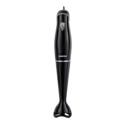 Geepas Hand Blender GHB5467 |180W Copper Motor| Stainless Steel Blade|Strong ABS Body| Low Noise DC Motor| Compact| Durable & Easy-to-Use| Ideal for Smoothies, Shakes Etc