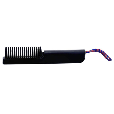 Geepas GHBS86056 Rechargeable Hair Brush | Cordless Ceramic Hair Straightening Brush | Ceramic-coated floating plates | Digital temperature control | Fast heating