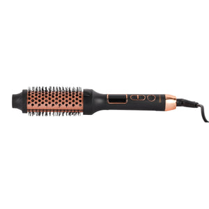 Geepas GHCB86101 Hot Thermal Brush | 60W | 38mm Volumizing Barrel | 5 Temperature Settings | Digital LED Display | Auto Shut-Off | Fast & Efficient Styling |User-Friendly