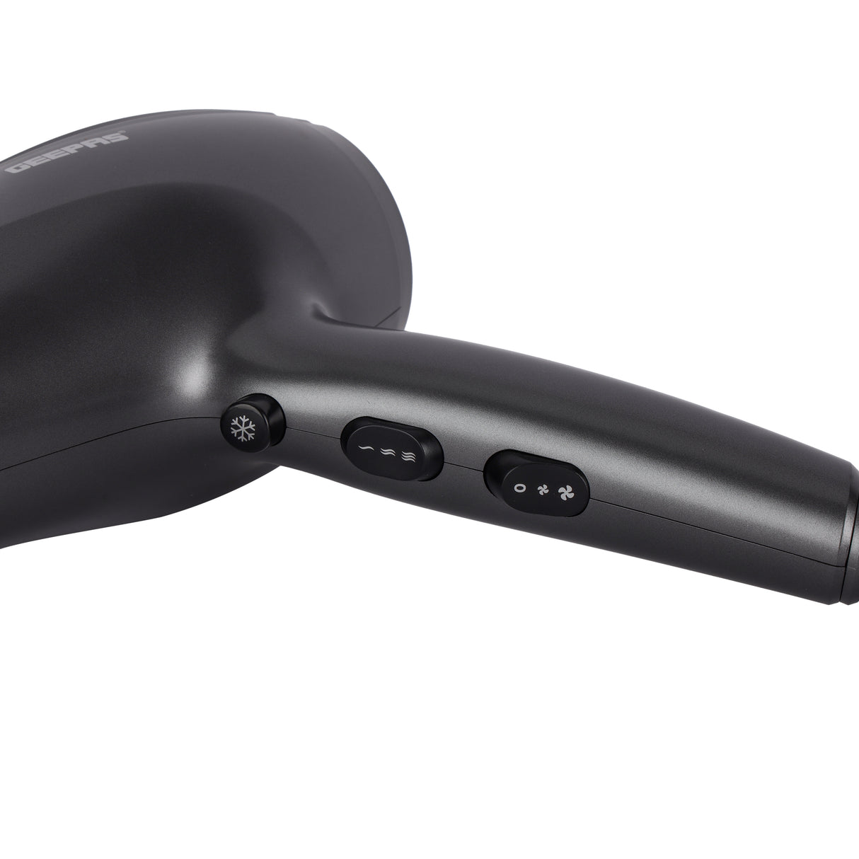 Geepas GHD86019 Hair Dryer | 2200W Ionic Hair Dryer | Cool Shot Function | Advanced Ionic Technology | Cool Shot Function | 2 Speed Settings | 3 Heat Settings | Low Frizz