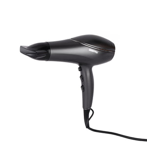 Geepas 2200 W Hair Dryer- GHD86019N/ Ionic Function, High Speed, Quiet Sound 2 Speed and 3 Heat Settings/ with Concentrator for Quick Drying, Hang Up Hook for Easy Storage