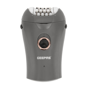 Geepas 3-in-1 Styling Kit GHF86068 | Hair Dryer, Straightener & Epilator | 2 Speeds, Ceramic Plates, Painless Hair Removal | 2200W, DC Motor | 2-Year Warranty, Grey