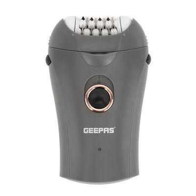 Geepas 3-in-1 Styling Kit GHF86068 | Hair Dryer, Straightener & Epilator | 2 Speeds, Ceramic Plates, Painless Hair Removal | 2200W, DC Motor | 2-Year Warranty, Grey