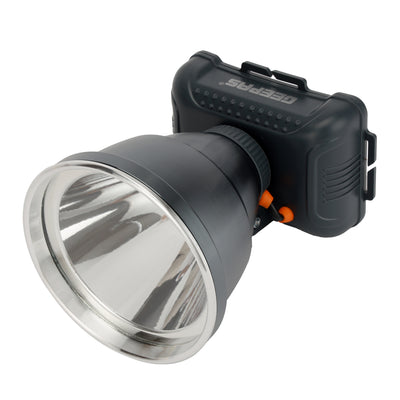 Geepas Rechargeable LED Headlamp GHL51093 |Lightweight & Portable with Lithium Battery |Strong, Low & Flashing Modes | Ideal for Camping, Hiking, Cycling & Fishing |Black