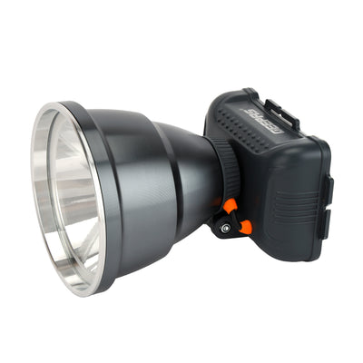 Geepas Rechargeable LED Headlamp GHL51093 |Lightweight & Portable with Lithium Battery |Strong, Low & Flashing Modes | Ideal for Camping, Hiking, Cycling & Fishing |Black