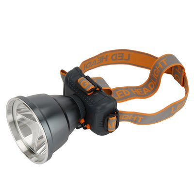 Geepas Rechargeable LED Headlamp GHL51093 |Lightweight & Portable with Lithium Battery |Strong, Low & Flashing Modes | Ideal for Camping, Hiking, Cycling & Fishing |Black