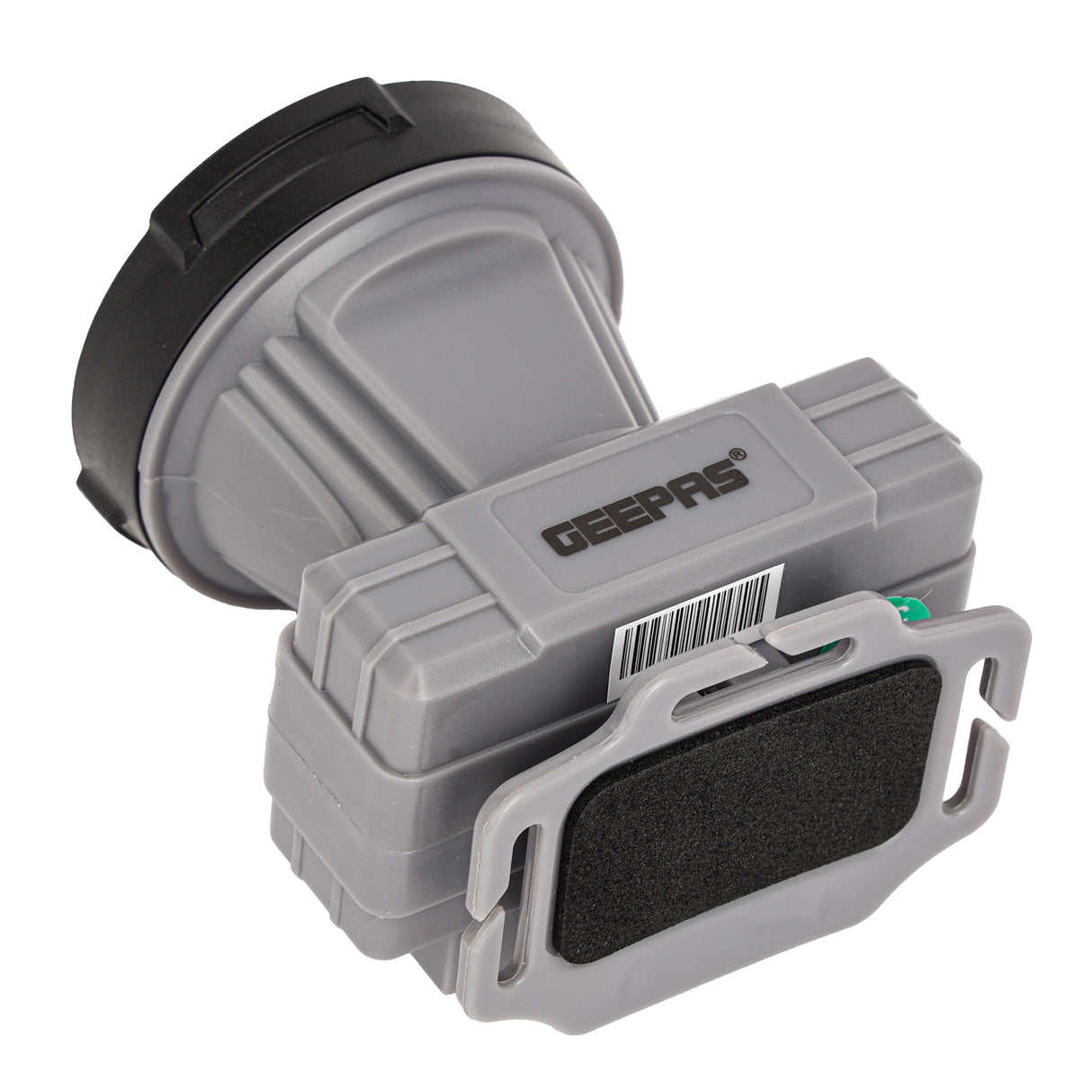 Geepas GHL51094 Rechargeable LED Head Lamp | 3W High-Efficiency LED| 1500mAh Lithium Battery| Type-C Fast Charging| Strong/Weak/SOS Modes|Compact Design| 2 Years Warranty