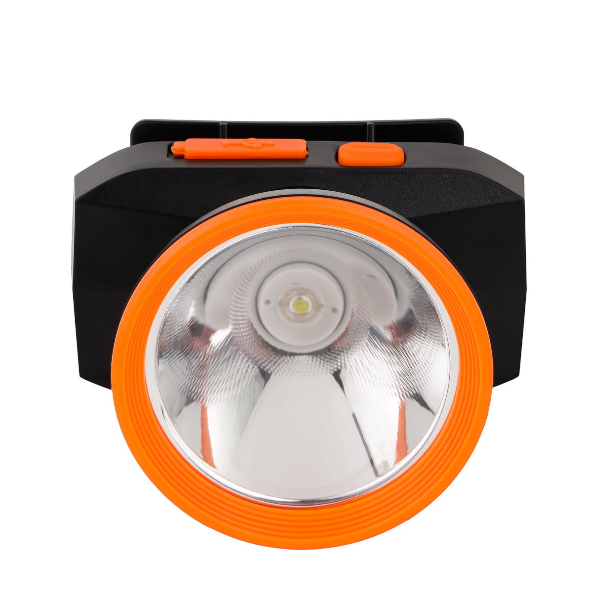 Geepas GHL5574 Rechargeable LED Headlamp | 3W High Brightness LED| 2500mAh Lithium Battery| Type-C Fast Charging| Up to 14 Hours Runtime|  Hands-Free Outdoor Lighting