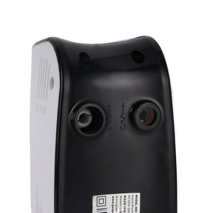 Geepas Hand Mixer- GHM43030/ 150 W, 3 Speed Control, Eject Button and Overheat Protection/ Includes 2 Attachments, Hooks and Beater/ Black and White, 2 Years Warranty