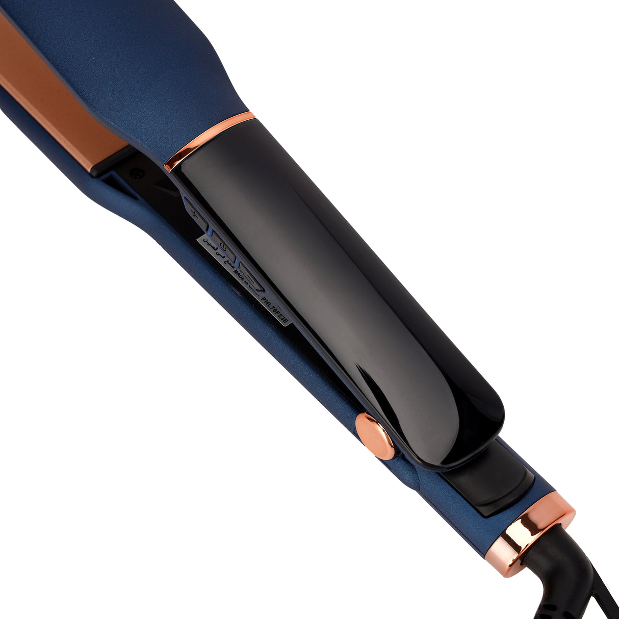Geepas Digital Hair Straightener GHS86076 | Slim Design with Display, Ceramic Plates | Adjustable Temperature, Lockable Handle & 360° Swivel Cord | Salon & Home Use