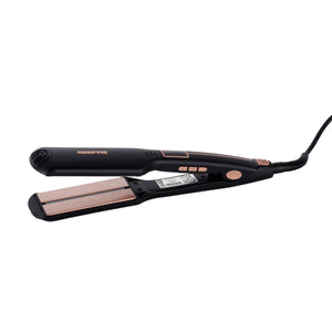 Geepas GHS86100 Digital Infrared Hair Straightener 52W | Infrared Light Technology  | Digital Temperature Display | Ceramic-Coated Plates | 360° Swivel Power Cord