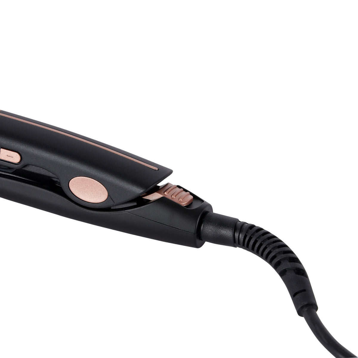 Geepas GHS86100 Digital Infrared Hair Straightener 52W | Infrared Light Technology  | Digital Temperature Display | Ceramic-Coated Plates | 360° Swivel Power Cord