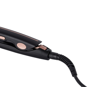 Geepas GHS86100 Digital Infrared Hair Straightener 52W | Infrared Light Technology  | Digital Temperature Display | Ceramic-Coated Plates | 360° Swivel Power Cord