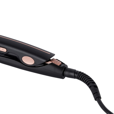 Geepas GHS86100 Digital Infrared Hair Straightener 52W | Infrared Light Technology  | Digital Temperature Display | Ceramic-Coated Plates | 360° Swivel Power Cord