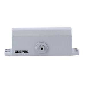 Geepas GHW65057 Heavy Duty Door Closer EN3 | Double Speed Hydraulic Door Closer |  37Nm Torque for 45–65kg Doors up to 1100mm Width | Leak-Free | 3-Year Warranty