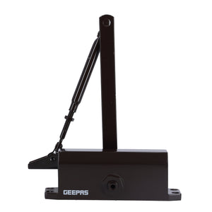 Geepas GHW65064 Heavy Duty Door Closer | Durable with Double Speed, Leak-Free Hydraulic | Fits 45-65Kg Doors | Perfect for Offices, Shops & Showrooms | 1-Year Warranty