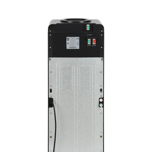 Geepas Water Dispenser with Ice Maker GIM17042 | 3 Taps | Hot & Cold Water | 2-in-1 Function | 10kg Ice Making Capacity | Child Lock | Stainless Steel Water Tank