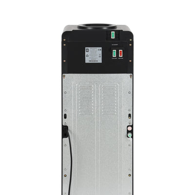 Geepas Water Dispenser with Ice Maker GIM17042 | 3 Taps | Hot & Cold Water | 2-in-1 Function | 10kg Ice Making Capacity | Child Lock | Stainless Steel Water Tank