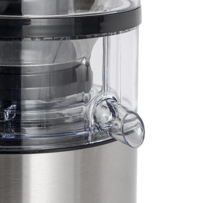 Geepas Juice Extractor GJE5437 | 800W | Wide Feed Tube for Whole Fruits & Vegetables| 2.2L Pulp Container| Stainless Steel Body| Multi-Safety Protection| 2 Years Warranty
