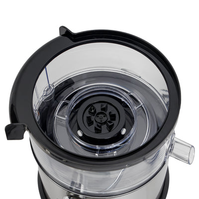 Geepas Juice Extractor- GJE5437/ 2.2 liter Extra Large Pulp Container, 800 W Powerful Motor with 2 Speed Setting and Pulse/ Stainless Steel Filter and Blade