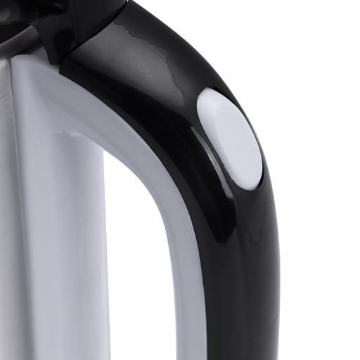 Geepas Stainless Steel Electric Kettle 2.5L GK38028 | 1600W | Built-in Safety Features| Durable Design| Ideal for Home, Office & Travel Hot Water Needs| 2 Years Warranty