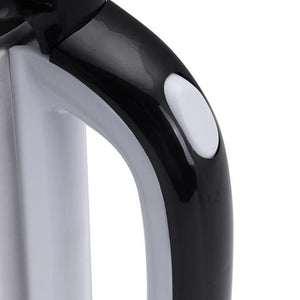 Geepas Stainless Steel Electric Kettle 2.5L GK38028 | 1600W | Built-in Safety Features| Durable Design| Ideal for Home, Office & Travel Hot Water Needs| 2 Years Warranty