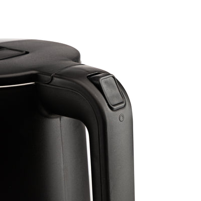 Geepas GK38031 1.7L Double-Layer Electric Kettle | Double-Layer Body | Cool-Touch PP Outer Housing | 360° Rotational Base | Boil-Dry Protection | Wide-Mouth Opening