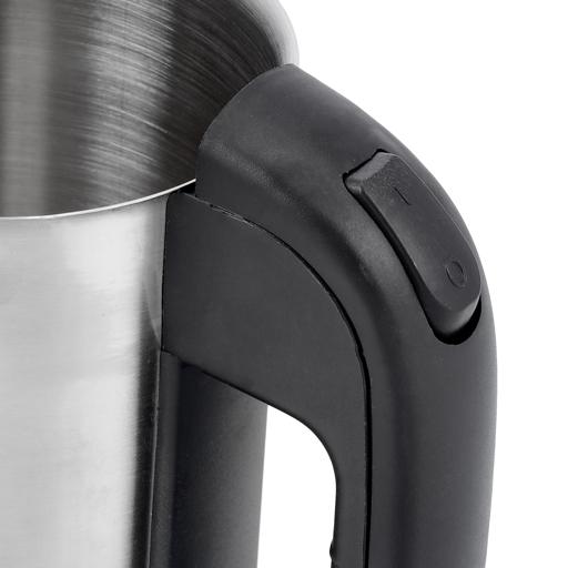Geepas GK38047 Stainless Steel Truck Travel Kettle | 0.5L Capacity| 24V 250W Portable Design | Auto Shut-Off | Boil Dry Protection | Safe & Durable | 2 Years Warranty