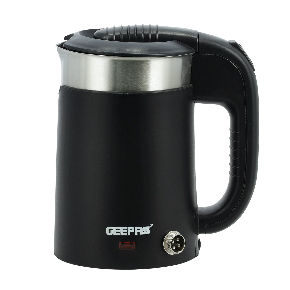 2-in-1 Double Layer Traveller's Kettle, 0.5L Kettle, GK38055 | 12V Portable Electric Car Kettle | Stainless Steel Coffee Mug with Cigarette Lighter Charger